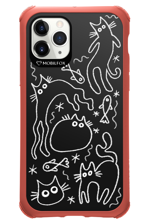 CHALK_CATS 2.0 - Apple iPhone 11 Pro