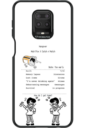 hangover - Xiaomi Redmi Note 9 Pro