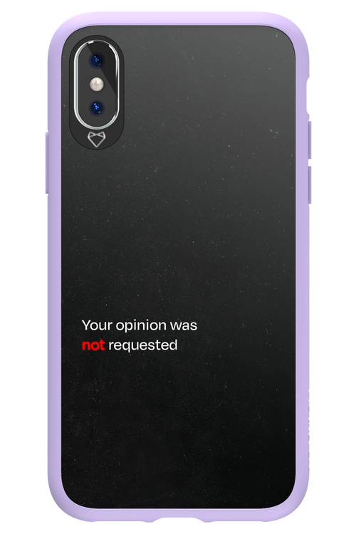Not Requested 2.0 - Apple iPhone XS