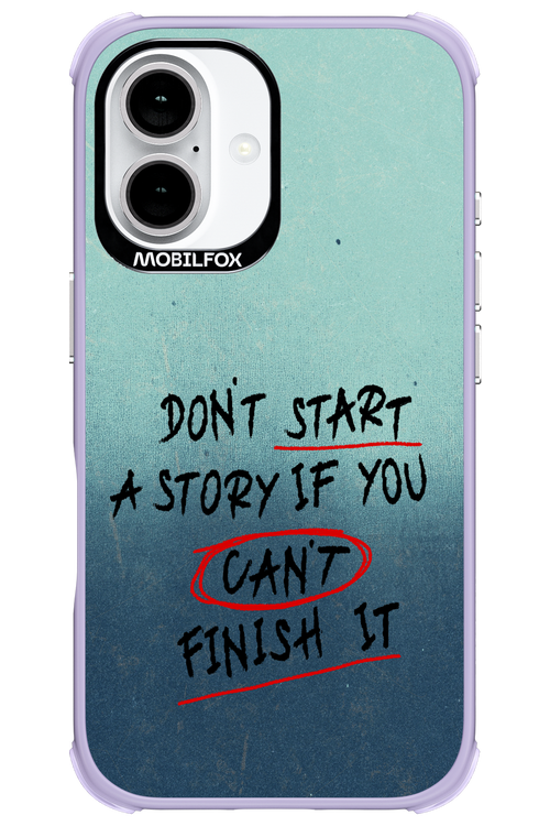Don't Start - Apple iPhone 16