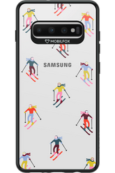 Snow Motion (Transparent) - Samsung Galaxy S10+