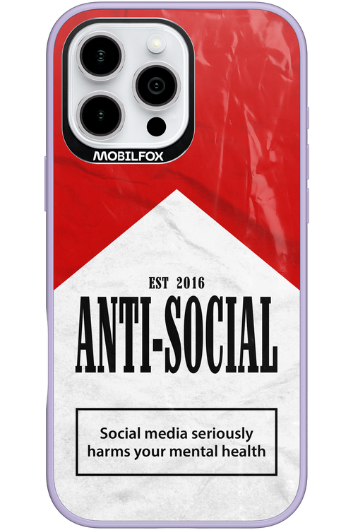 ANTI-SOCIAL II 2.0 - Apple iPhone 16 Pro Max