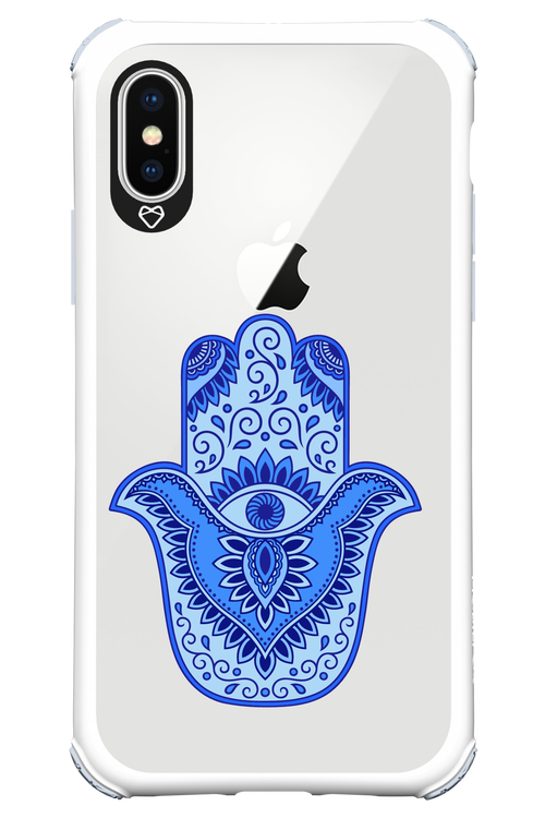 Hamsa Blue - Apple iPhone XS