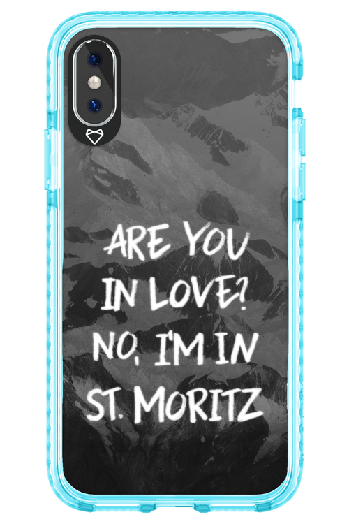 I'm in St. Moritz - Apple iPhone XS