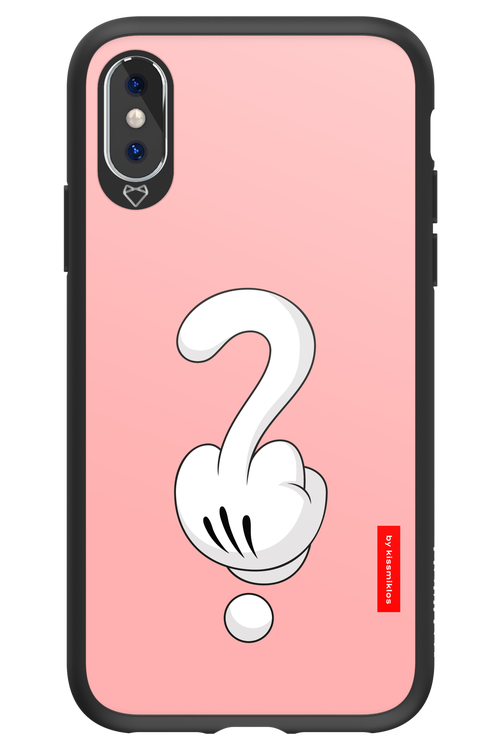 Fuck Hand (Pink) 2.0 - Apple iPhone X