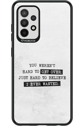 Hard to Believe - Samsung Galaxy A52 / A52 5G / A52s