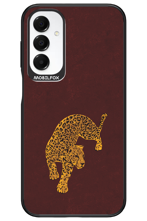 Burgundy Leopard - Samsung A16