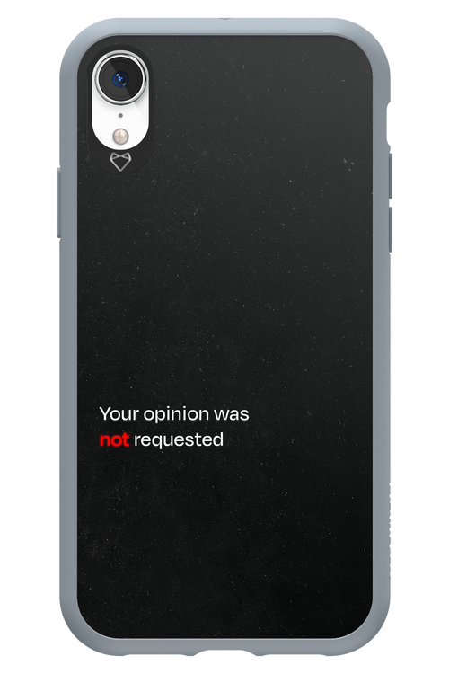 Not Requested 2.0 - Apple iPhone XR