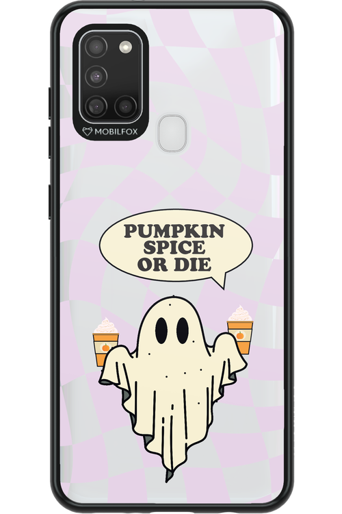 Pumpkin Spice or Die - Samsung Galaxy A21 S