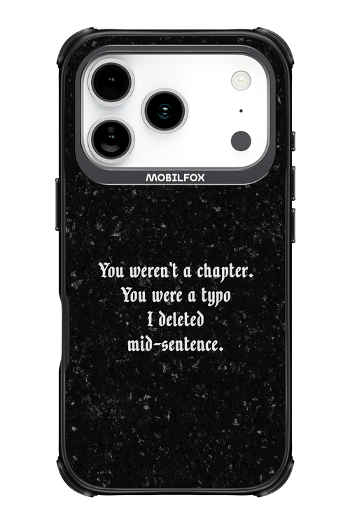 A Typo - Apple iPhone 17 Pro