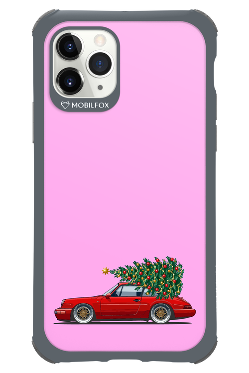 XMAS Car Pink - Apple iPhone 11 Pro