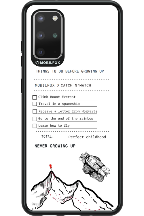 things to do before growing up - Samsung Galaxy S20+