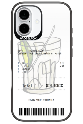 gin tonic - Apple iPhone 16