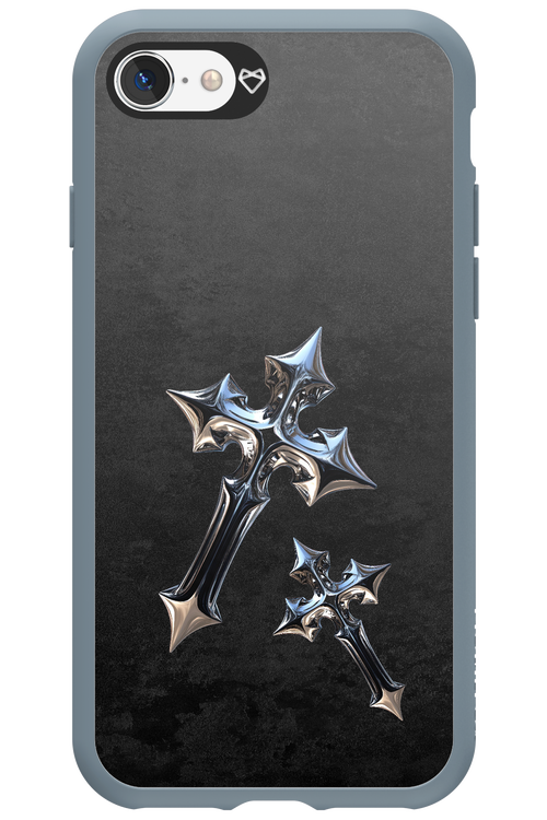 Chrome Crosses 2.0 - Apple iPhone 8
