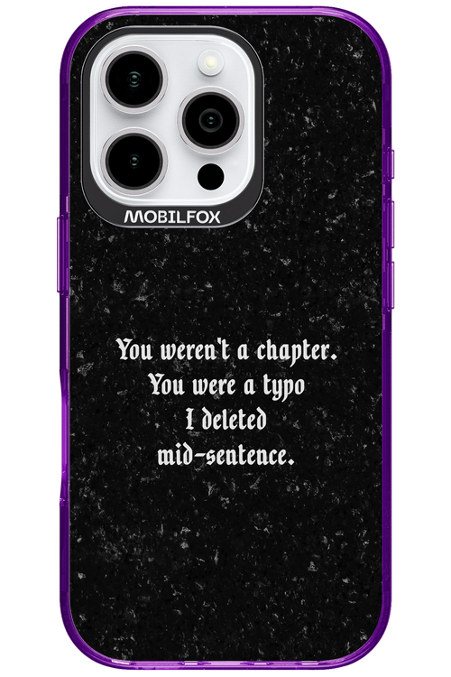 A Typo - Apple iPhone 16 Pro