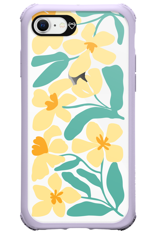 Yellow Flower - Apple iPhone 8