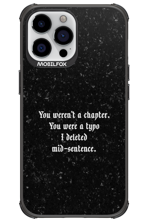 A Typo - Apple iPhone 13 Pro Max