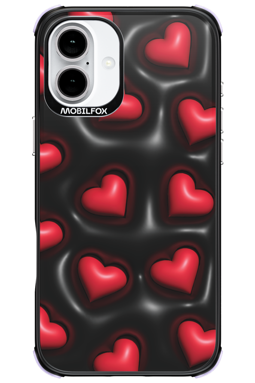 Hearts in love - Apple iPhone 16 Plus