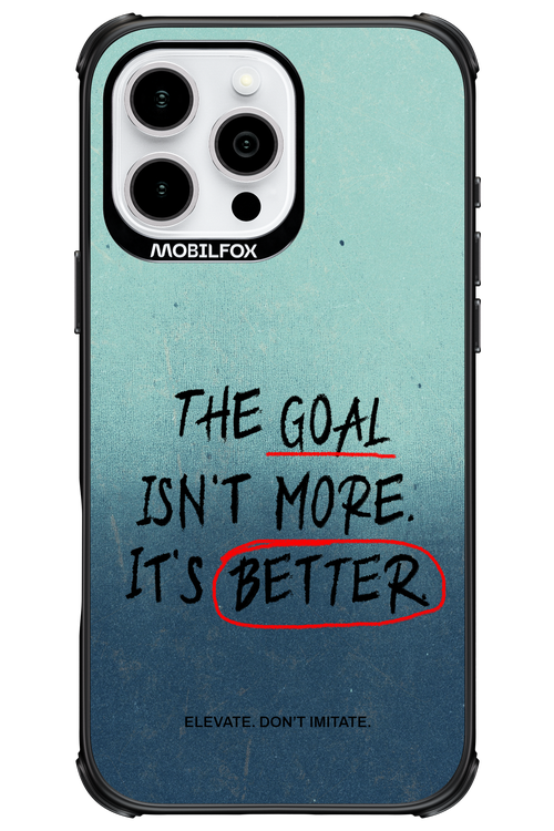 The Goal 2.0 - Apple iPhone 16 Pro Max