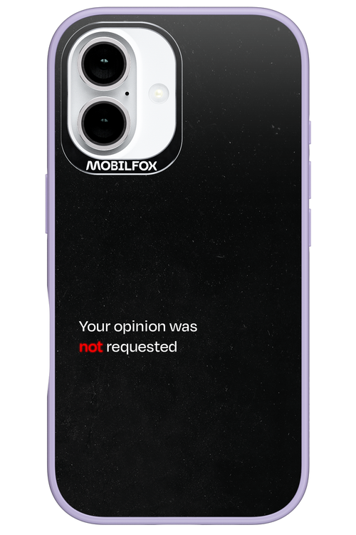 Not Requested 2.0 - Apple iPhone 16