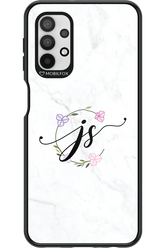 JS Monogram White - Samsung Galaxy A32 5G