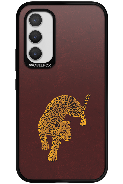 Burgundy Leopard - Samsung Galaxy A34