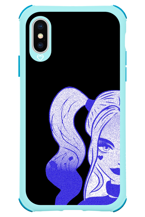 Qween Blue - Apple iPhone XS