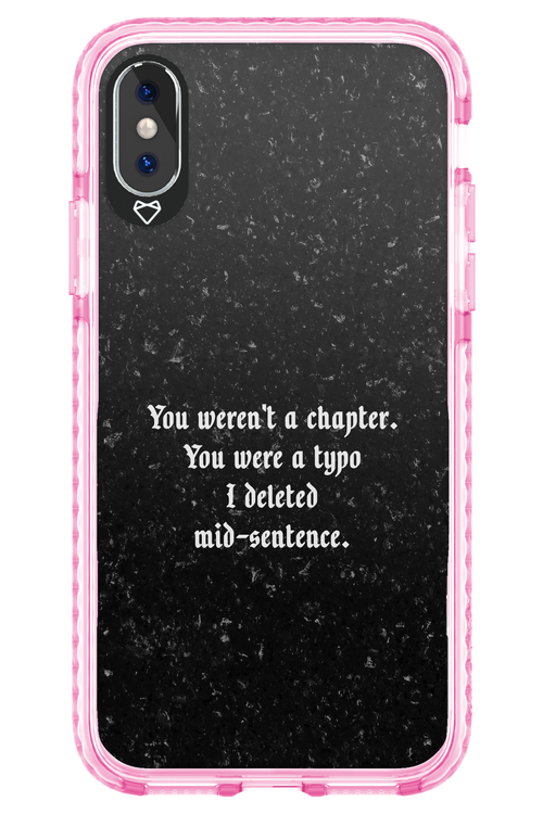 A Typo - Apple iPhone XS