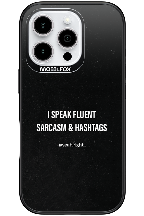 Sarcasm - Apple iPhone 16 Pro