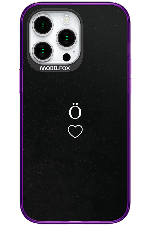 O Black II 2.0 - Apple iPhone 15 Pro Max