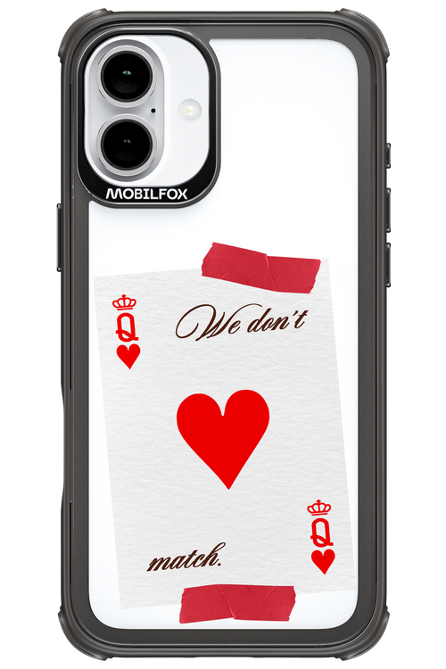 Match Transparent 2.0 - Apple iPhone 16 Plus