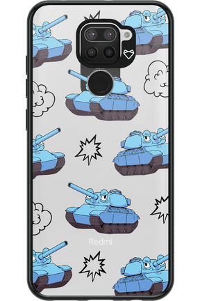 Tank Guy Transparent - Xiaomi Redmi Note 9