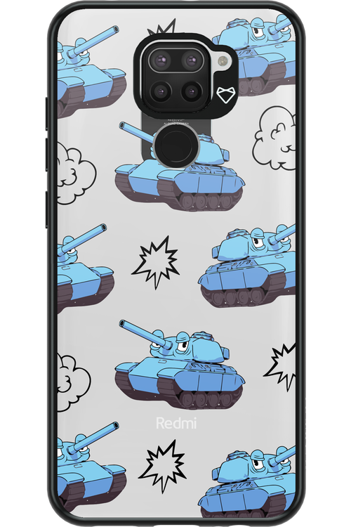 Tank Guy Transparent - Xiaomi Redmi Note 9