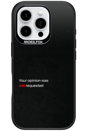 Not Requested 2.0 - Apple iPhone 16 Pro