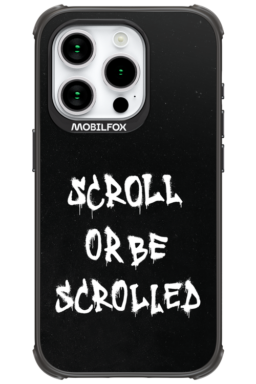 Scroll Black 2.0 - Apple iPhone 15 Pro
