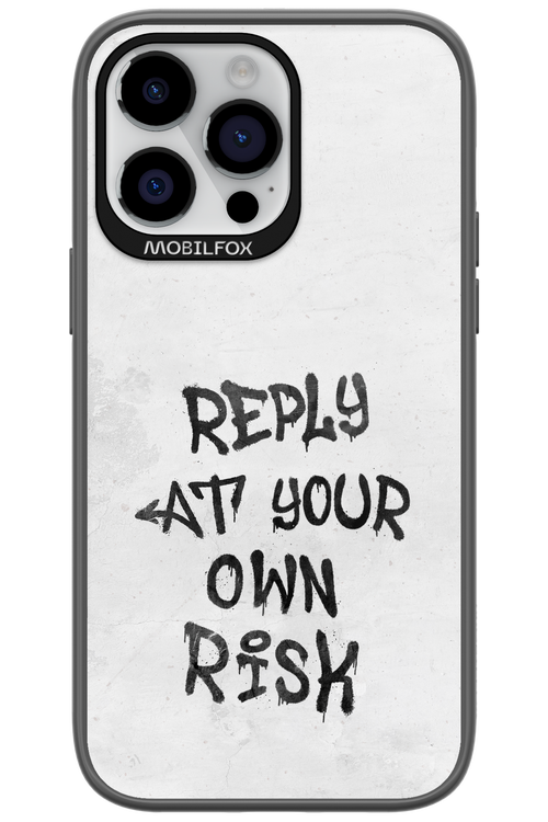 At Your Own Risk 2.0 - Apple iPhone 14 Pro Max