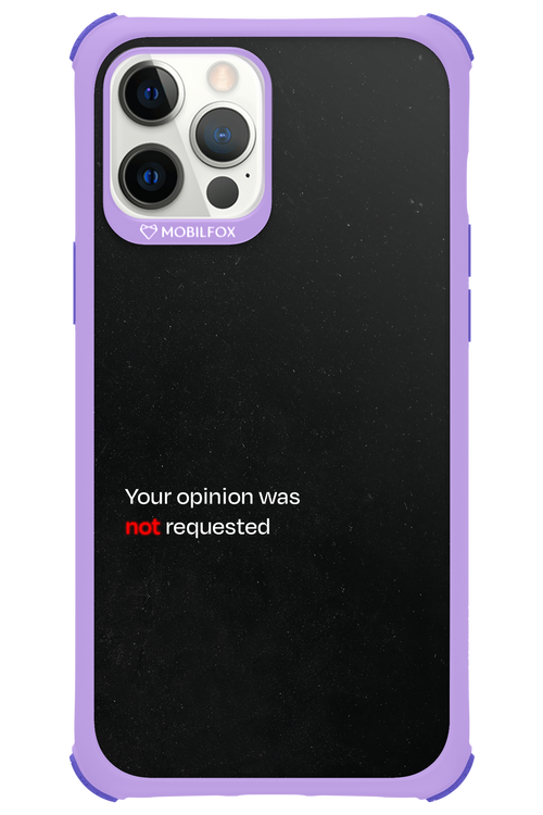 Not Requested 2.0 - Apple iPhone 12 Pro Max