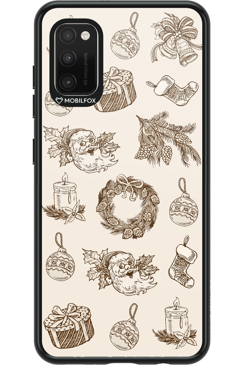 Christmas Paper - Samsung Galaxy A41