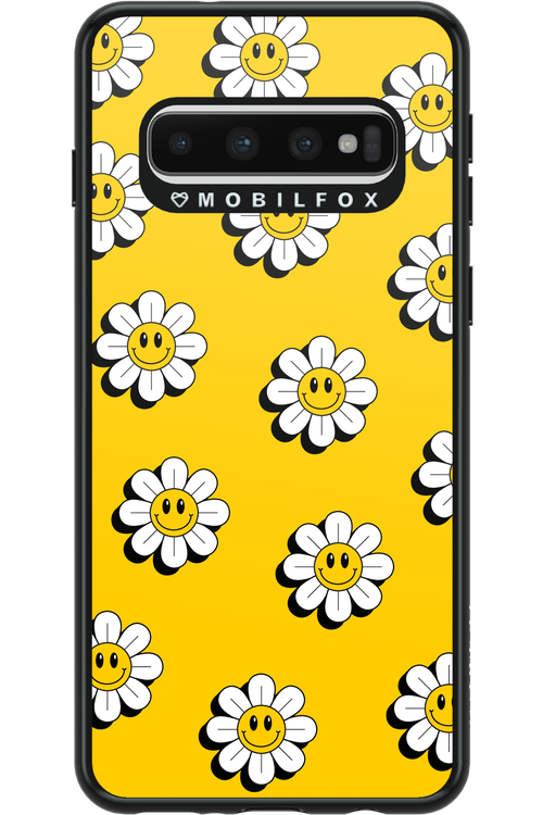 Smiley Flowers - Samsung Galaxy S10