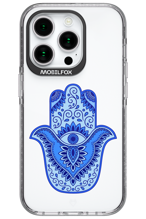 Hamsa Blue - Apple iPhone 15 Pro