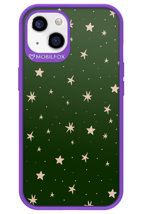 Forest Green Stars - Apple iPhone 13
