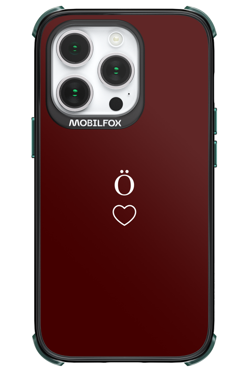 O Burgundia II 2.0 - Apple iPhone 14 Pro