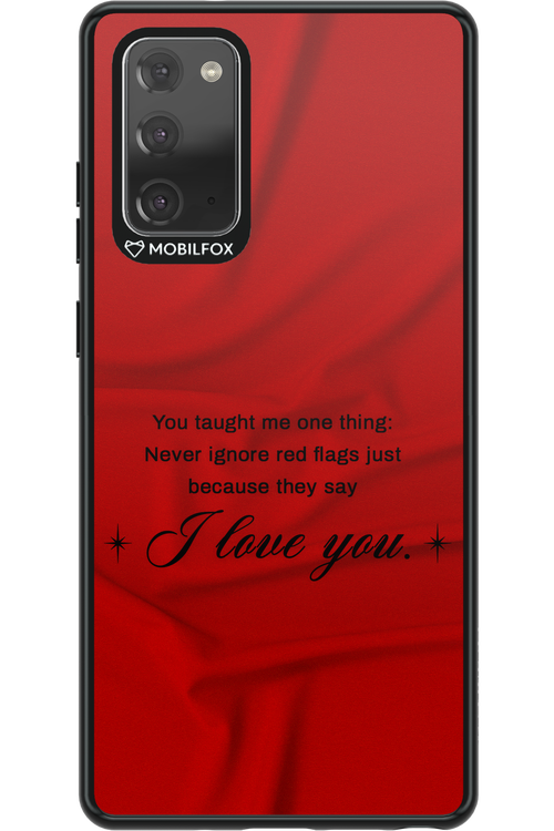 Never Ignore 2.0 - Samsung Galaxy Note 20