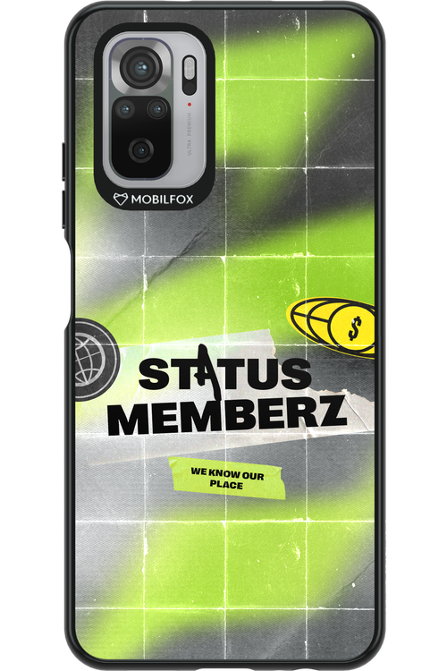 Status Memberz - Xiaomi Redmi Note 10