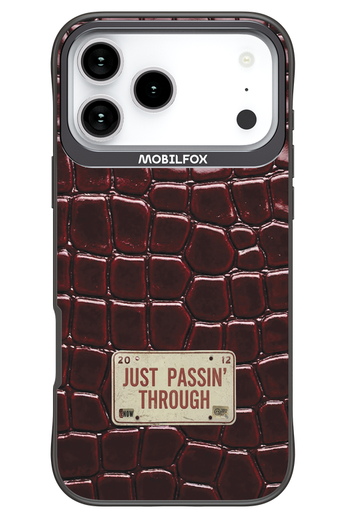 Just passin through 2.0 - Apple iPhone 17 Pro Max