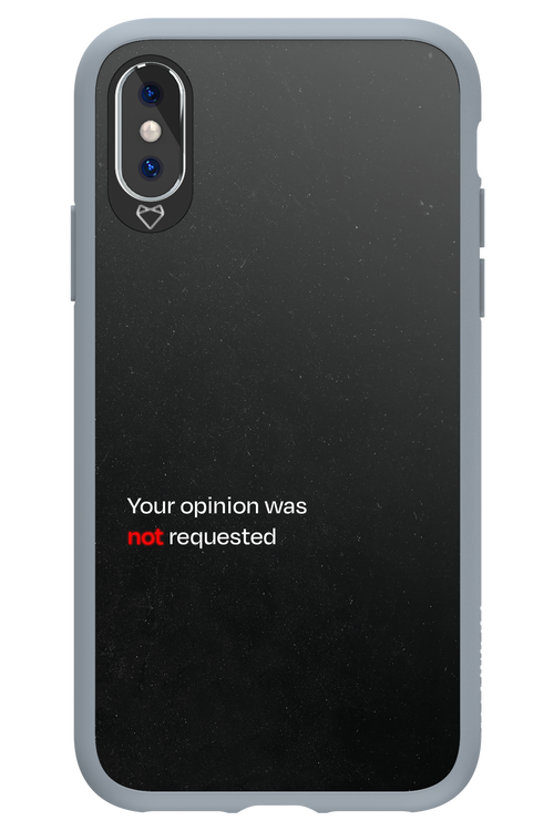 Not Requested 2.0 - Apple iPhone XS