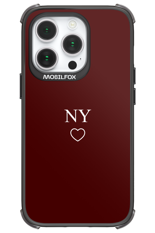 NY Burgundia 2.0 - Apple iPhone 14 Pro