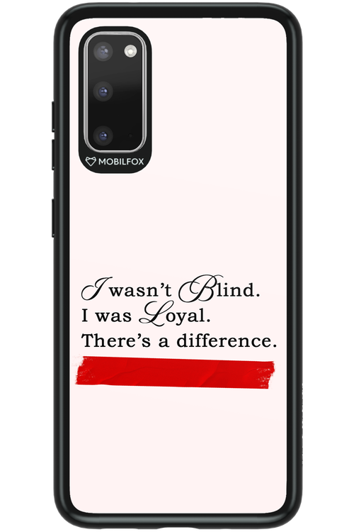 Difference - Samsung Galaxy S20