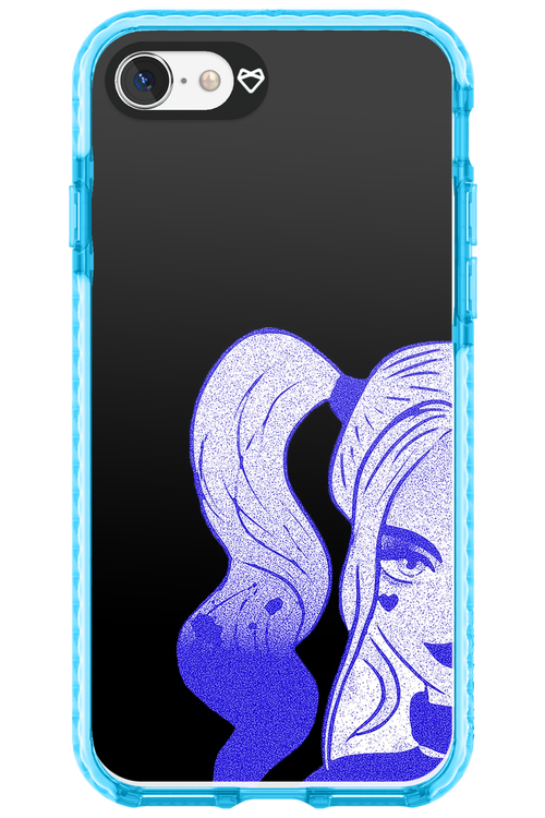 Qween Blue - Apple iPhone SE 2022