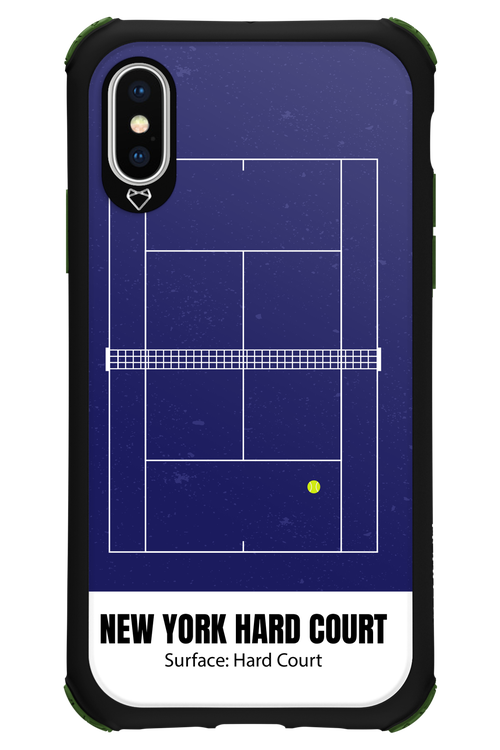 NEW YORK HARD COURT 2.0 - Apple iPhone X